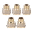 thumbnail image 2 of Junta de tubería de Latón Jadeshay 5 piezas G3/4 hembra A conector de manguera Adaptador, 2 of 8