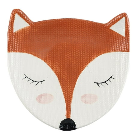 

1pc Kitchen Cartoon Animal Shape Ceramic Plate Dumplings Dessert Food Plate