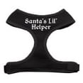 thumbnail image 2 of Santa's Lil Helper Screen Print Soft Mesh Harness Black Medium, 2 of 2