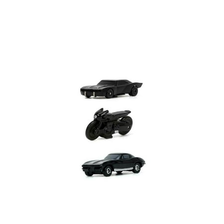 The Batman 2022 Batmobiles 3-Pack Batman – Jada Toys 32043 – 1/65 Scale Diecast Model Car