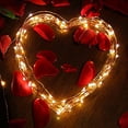 thumbnail image 1 of Solar Power Copper Wire Decorative String Lights Holiday Christmas Light Total Length 21.9 Meters with Eight Functions, 1 of 10
