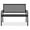Black, variant on Yunken 2-Person Outdoor Metal Bench, 790lb Capacity Geometric Backrest for Garden, Patio, Porch - Gray