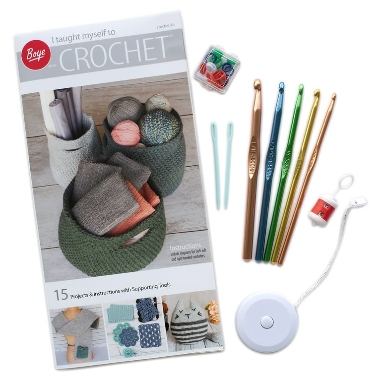 Naler 50 Piece Crochet Set Kit with Crochet Hooks Yarn Set - 24