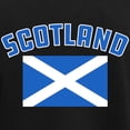 thumbnail image 3 of CafePress - Scotland Flag Women's Dark Pajamas - Women's Short Sleeve Print T-Shirt and Pants Dark Cotton Pajama Set, 3 of 7