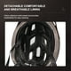 thumbnail image 3 of Cascos de ciclismo Soidarity Fuerte resistencia al impacto Casco de bicicleta Tamaño libre, 3 of 6