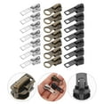 thumbnail image 4 of 57Pcs Zipper Slider Replacements Multi-Purpose DIY Zipper Heads DIY Zipper Pulls Zipper Supplies, 4 of 7