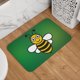 thumbnail image 5 of Alfombra de baño antideslizante supersuave con icono de abeja ocupada para baño, cocina, dormitorio, hogar, 15,75 x 23,62 pulgadas, 5 of 6