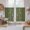 Green, variant on Japanese Kitchen Curtain for Berdoom Living Room Cafe 54 Inch Length, Navy Blue Country Flowers Leaves Aesthetic Tiers Curtains Light Filtering Drapes Rod Pocket Window Treatment 2 Panels 52"Wx54"L