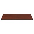 thumbnail image 3 of 18.5" x 26" Standard Rectangle Table Top- Cherry/ Maple, 3 of 4