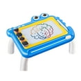 thumbnail image 2 of Magnetic Drawing Board Toddler Toys with Stand, Cute Crocodilian Erasable Doodle Sketching Writing Pad, Educational Learning Kids Toys(Blue, 12.6 x 9.45 x 5.51 in), 2 of 7