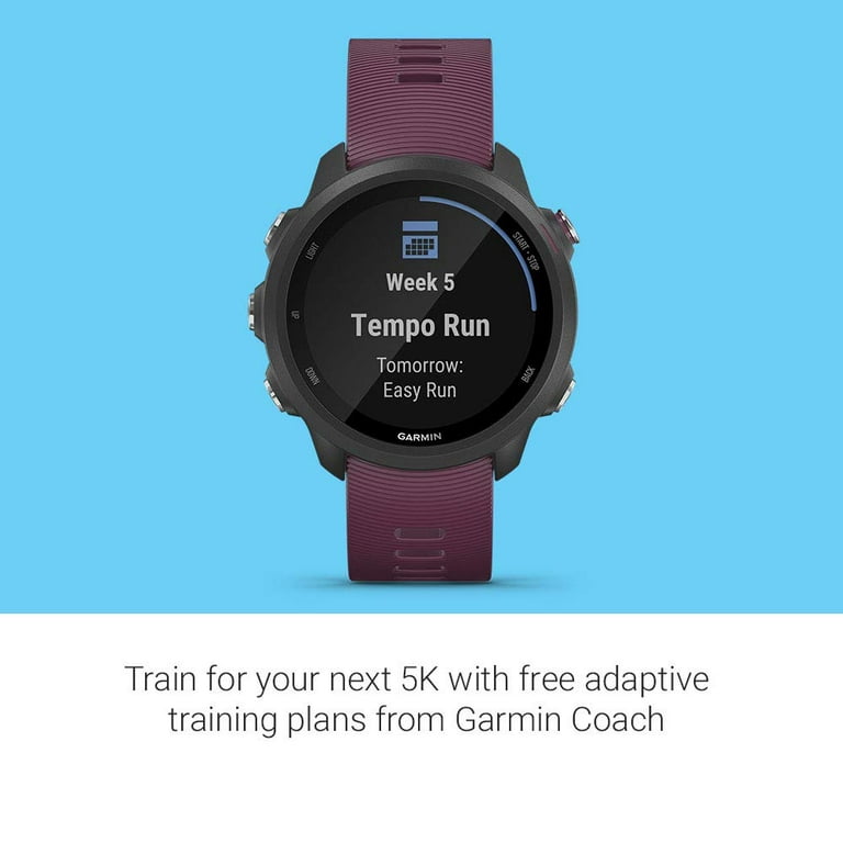 Garmin Forerunner 245, GPS Running Smartwatch with Advanced Dynamics, Slate  Gray : Electronics 