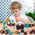 thumbnail image 4 of Juguetes para niños pequeños de 2 a 4 años, juguetes de arena de playa de verano para niños de 2 3 4 años, regalos de cumpleaños, juguetes educativos STEM para desmontar camiones WD.WDQZL Hogar, 4 of 6