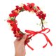 thumbnail image 5 of unbranded Guirnalda Floral Roja Y Para Eventos Fiesta Y Uso Diario, 5 of 6