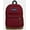 Deep Red, variant on Right Pack Backpack - School, Travel, or Laptop Bookbag with Water Bottle Pocket, Suede Leather Bottom, JS0A4QVA7S1, Coconut