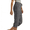 Dark Gray, variant on MLQIDK Capris for Women Drawstring Lounge Pants Knee Length Elastic Waist Cropped Pants Dressy Casual Pedal Pushers with Pockets White M