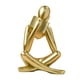 thumbnail image 3 of Estatua del Pensador Figura Artística Adornos Coleccionables Modernos Figura Humana Elegante 8cmx6cmx12cm, 3 of 9