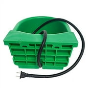Automatic Heated Dog Bowl 1.3 Gallon Outdoor Thermal Water Trough for Pet Livestock Cattle Sheep and Horse Drinker