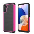 thumbnail image 1 of for Samsung Galaxy A14 5G Case, Dual Layer Protective Heavy Duty Cell Phone Cover Shockproof Rugged with Non Slip Textured Back - Military Protection Bumper Tough - 2023, 6.6inch ( Black ), 1 of 7
