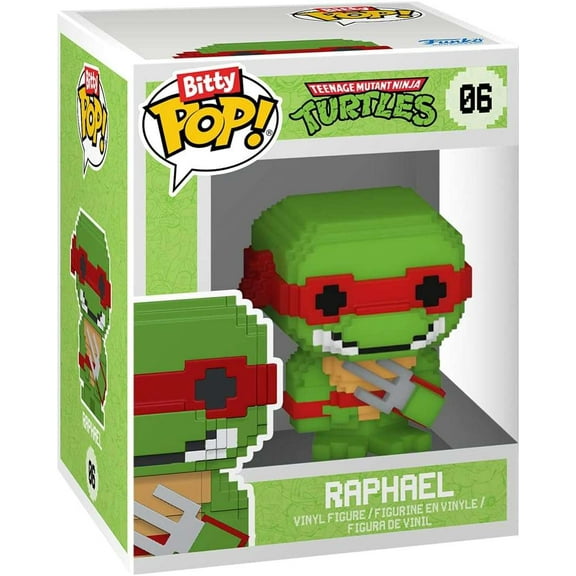 Funko TMNT Bitty POP! Raphael Micro Figure (No Packaging)
