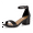 Black, variant on Alba Dress Shoes for Women | Mid Block Low Heels Sandals | Chunky Heel Womens Shoes for Wedding | Memory Foam, Wide Widths Available