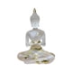 thumbnail image 3 of Figuras de Buda de resina, estatua de Buda tailandesa, escultura coleccionable de Buda indio Blanco, 3 of 9
