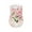 Pink, variant on Double Wall Clear Glass Coffee Mugs with Dried Flower, Insulated Glass Cups with Handle for Hot & Cold Beverages, Coffee & Tea