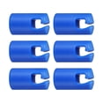 thumbnail image 4 of DYNWAVECA Trampoline Enclosure Pole Caps Trampoline Shell Rod Cap Protection Durable Protective Cover Trampoline Pole Cap for Kids Home 6pcs, 4 of 10