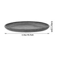 thumbnail image 2 of IDEANATEGRATE 1Pcs Galvanized Metal Tray for Carry Tableware in Living Room, 2 of 8