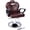 Brown, variant on Heavy Duty Hydraulic Barber Chair for Barbershop Salon, Extra Wide PU Leather Reclining Spa Chair with Base, 32.3L x 26W x 41.7H inches Black