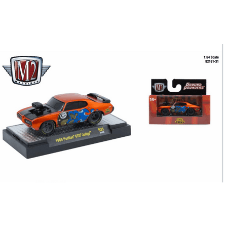 M2 Machines Ground Pounder R31 1969 Pontiac Gto Judge