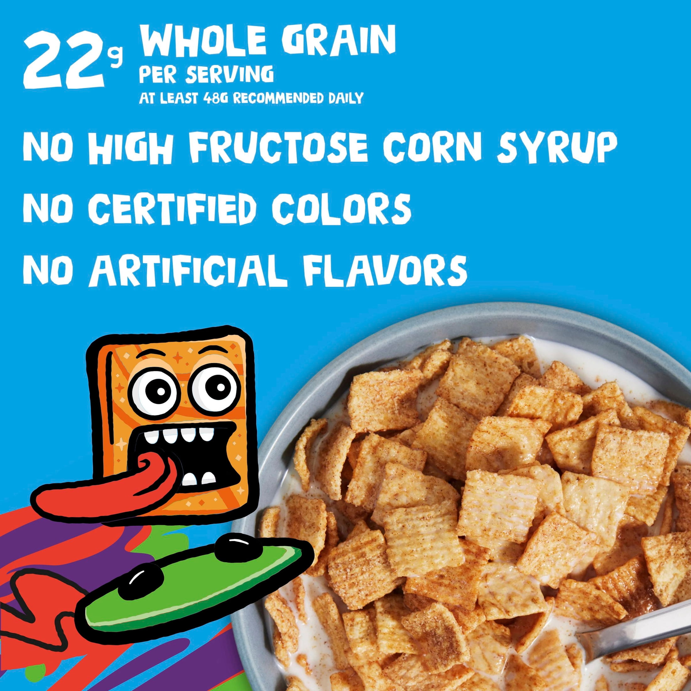 (4 pack) Cinnamon Toast Crunch Breakfast Cereal Cup, Single Serve Cereal, 2 oz