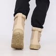 thumbnail image 3 of Mens Side Zip & Lace Up Army Tactical Combat Boots For Work, Security, Motorcycle, 3 of 5
