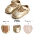 thumbnail image 4 of Soft Sole Baby Shoes - Infant Baby Walking Shoes Moccasins Rubber Sole Crib Shoes, 4 of 6