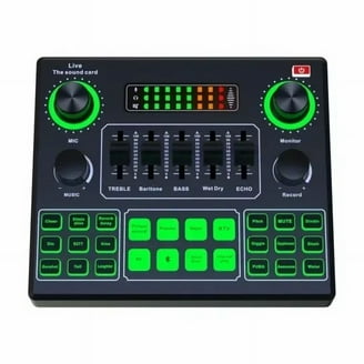 SK300 Live Audio Mixer Sound Card Kit with Voice Changer