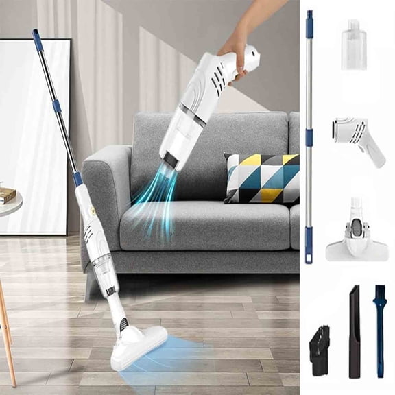 YZEGDCH ,Vacuum Cleaner for Carpet Stick Vacuum Vacuum Cleaner with 30 Mins Long Runtime Lightweight Vacuum Cleaner for Carpet and Hardwood Floor Pet Hair