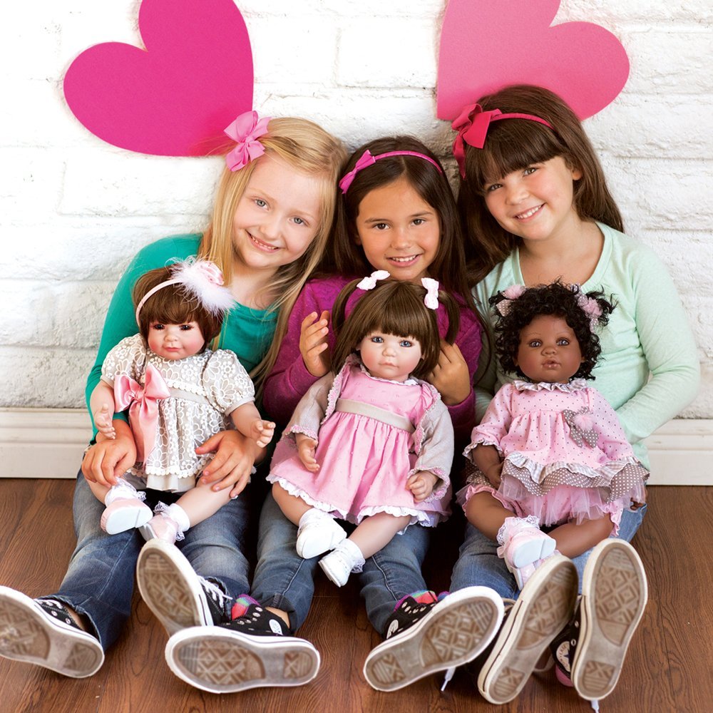Adora ToddlerTime Dolls from Head to Toe, Made of Baby Powder Scented High Quality Vinyl, 20-inches - image 3 of 8