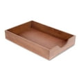 thumbnail image 6 of Carver Walnut Finish Solid Wood Desk Trays, 6 of 9