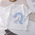 thumbnail image 1 of Kids' Animated Short Sleeve Round Neck Applique T-Shirt, Cotton/Polyester, 2-12+ Yrs, 1 of 10
