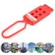 thumbnail image 4 of Cerradura De Cerrojo De Etiquetado, Cerrojo De Bloqueo Rojo De Nailon Aislante Cerrojo De Bloqueo De Seguridad 10 Piezas Para Sitios De Construcción, 4 of 7