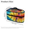 thumbnail image 6 of HELLHERO Colorful Butterfly Pattern Iron Organizer Lightweight Iron Accessories Travel Iron Organizer, Case Only, 6 of 6