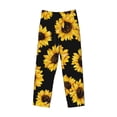 thumbnail image 4 of Disketp Sunflower Men'S Pajama Pants - Ultra Soft Fleece Sleep And Lounge Pants (Size: S-Xxl), 4 of 9
