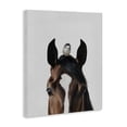 thumbnail image 2 of Stupell Industries Contemporary Quiet Companion Horse & Bird Canvas Art, 16 x 20, by Svetlana Aleynikova, 2 of 8