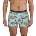 thumbnail image 7 of Disketp Turtles And Corals Men's Boxer Briefs,Soft and Breathable Cotton Underwear with ComfortFlex Waistband, 7 of 7