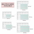thumbnail image 6 of Teal Grey Outdoor Rug 4x6 Ft, Non Slip Washable Area Rug, Farmhouse Watercolor Modern Geometric Patio Rugs Carpet Runner, Large Floor Mat for Indoor/Outdoor Deck Porch Camping, 6 of 8