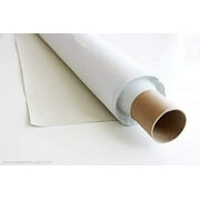 54'' Wide Blackout Drapery Lining Color White Fabric By the Yard - WHITE