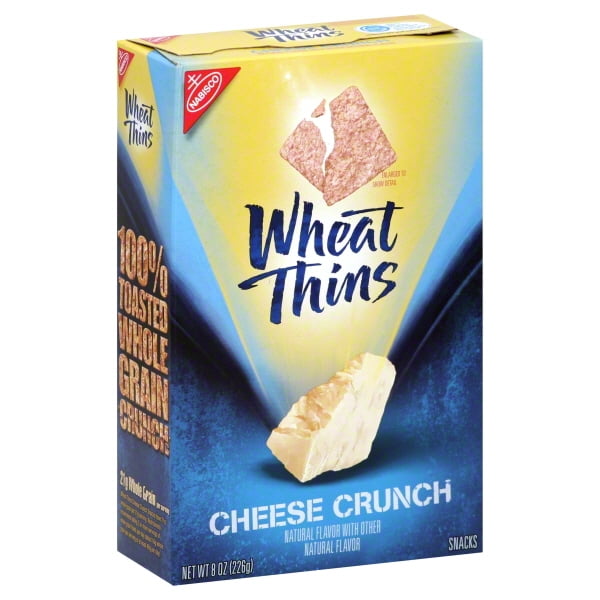 Nabisco Wheat Thins Cheese Crunch Snacks, 8 Oz.
