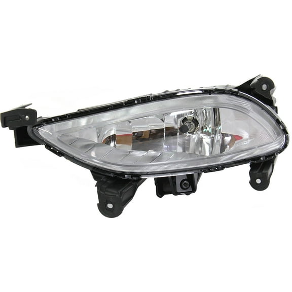 Replacement REPH107544 Fog Light Compatible with 2011-2013 Hyundai Sonata Front, Left Driver With bulb(s)