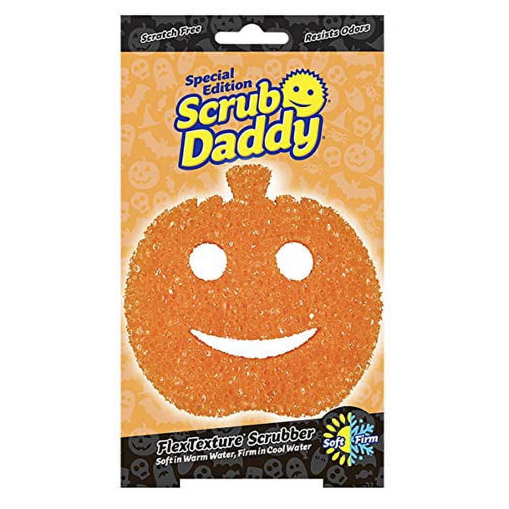  Scrub Daddy Sponge - Halloween - Non-Scratch Scrubbers for  Dishes and Home - 3ct : Health & Household