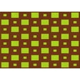 thumbnail image 1 of Ahgly Company Machine Washable Indoor Rectangle Transitional Pistachio Green Area Rugs, 5' x 8', 1 of 7