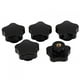 thumbnail image 3 of Perilla universal Nikou en forma de estrella 5 piezas color negro, 3 of 9